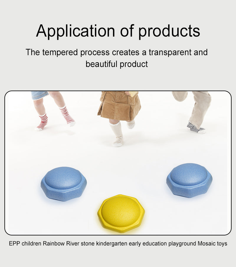 EPP Children's Rainbow River Crossing Stone